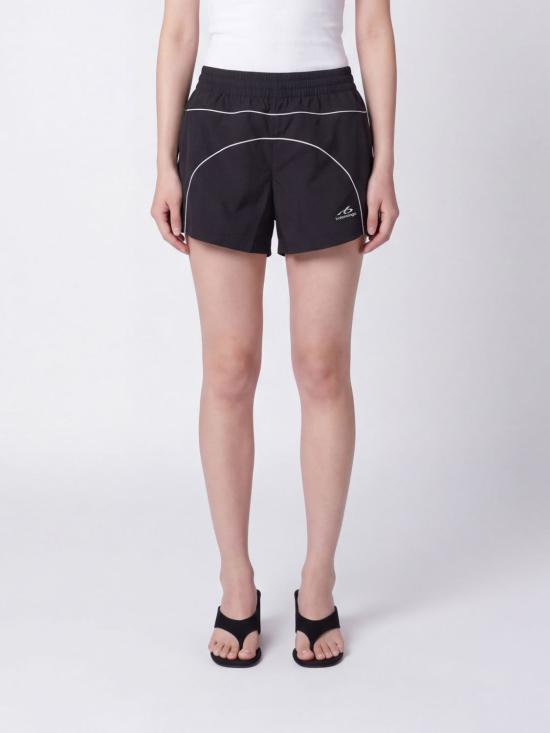 26FW 발렌시아가 테크웨어 트랙수트 쇼츠 A002BCTUO41 1000 Black