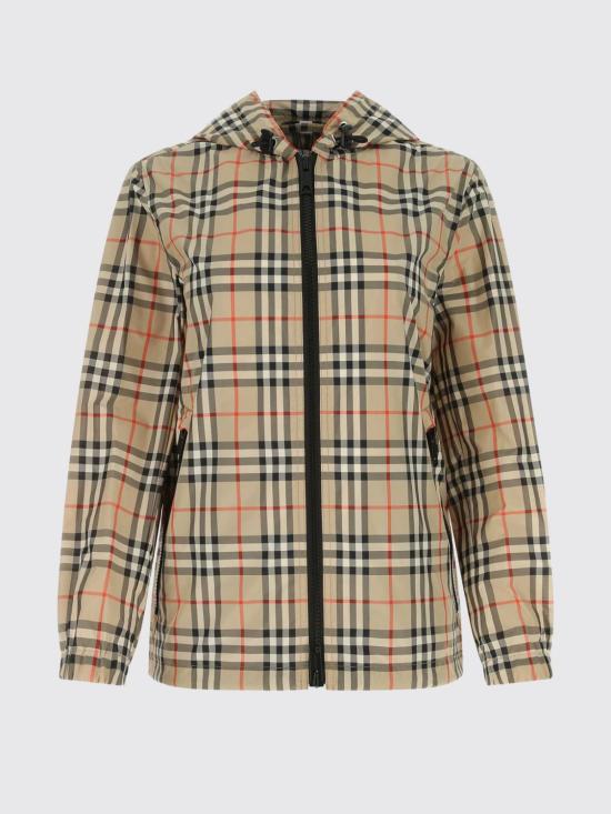 26FW 버버리 체크 후드 자켓 8059490 Beige - BURBERRY