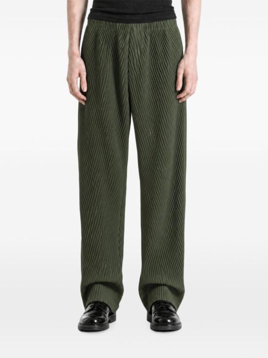 26FW 옴므 플리세 이세이 미야케 스트레이트 팬츠 HP68JF212 64 GREEN - HOMME PLISSE' ISSEY MIYAKE