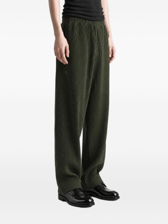 26FW 옴므 플리세 이세이 미야케 스트레이트 팬츠 HP68JF212 64 GREEN - HOMME PLISSE' ISSEY MIYAKE