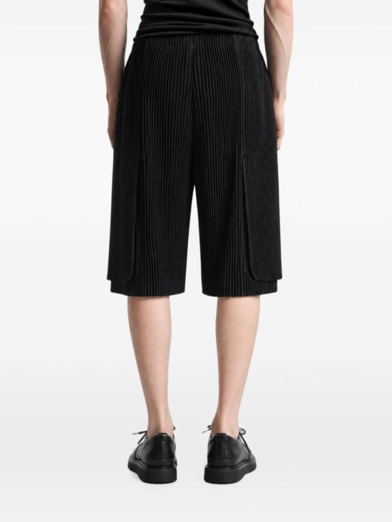 26FW 옴므 플리세 이세이 미야케 숏팬츠 HP68JF094 15 BLACK - HOMME PLISSE' ISSEY MIYAKE