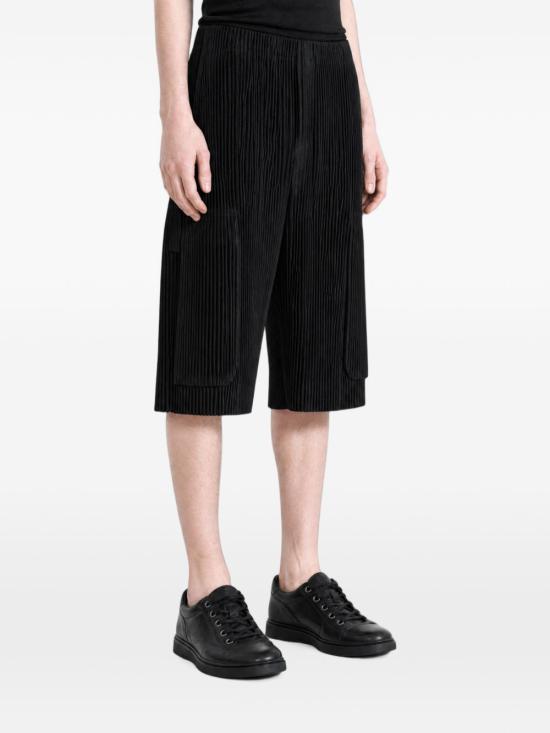 26FW 옴므 플리세 이세이 미야케 숏팬츠 HP68JF094 15 BLACK - HOMME PLISSE' ISSEY MIYAKE