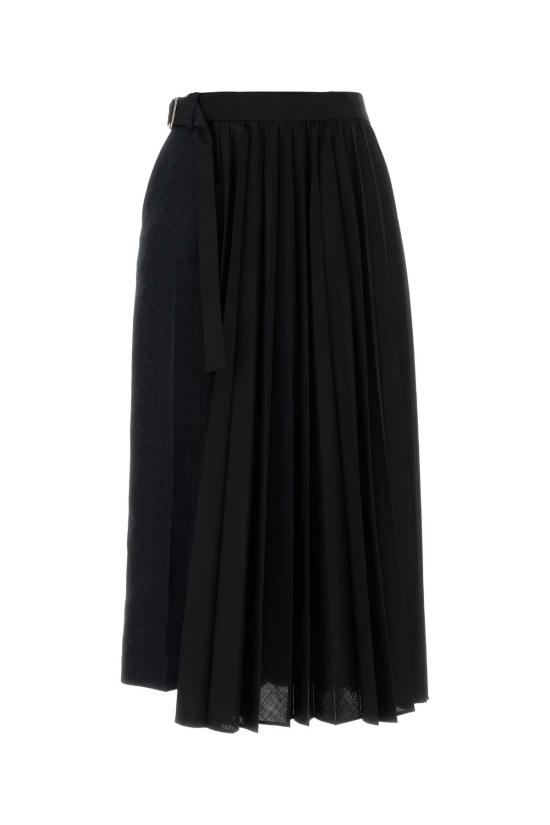 26FW 사카이 스커트 2608766 202 Black