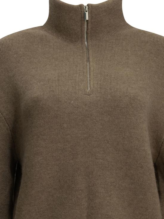 26FW 알마다 라벨 스웨터 6510HAZEL Brown - ALMADA LABEL