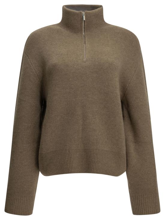 26FW 알마다 라벨 스웨터 6510HAZEL Brown