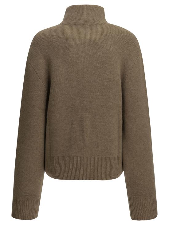 26FW 알마다 라벨 스웨터 6510HAZEL Brown - ALMADA LABEL