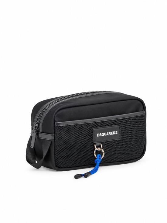26FW 디스퀘어드2 뷰티 케이스 BYM007611700001 2124 BLACK - DSQUARED2
