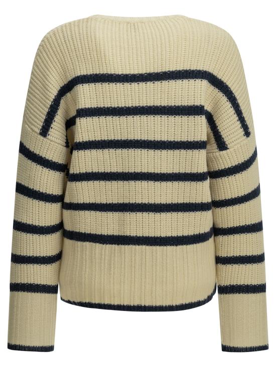 26FW 이네스 드 라 프레상쥬 스웨터 17K139WE011P121 White - INES DE LA FRESSANGE