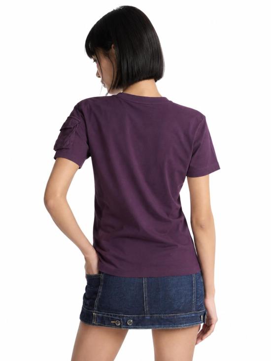 26FW 디스퀘어드2 반팔 티셔츠 S75GD0529D20035 358 PLUM - DSQUARED2