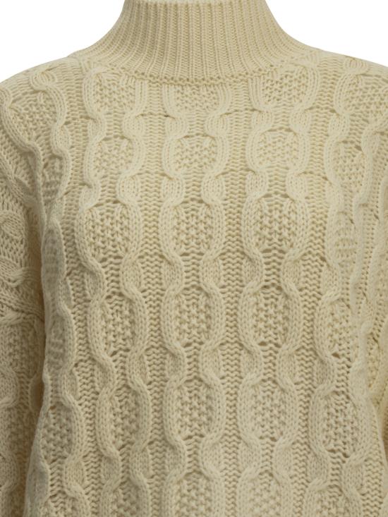 26FW 이네스 드 라 프레상쥬 스웨터 17K136WE011P110 White - INES DE LA FRESSANGE