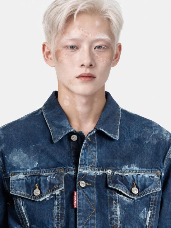 26FW 디스퀘어드2 자켓 S71AN0702D30011 470 NAVY BLUE - DSQUARED2
