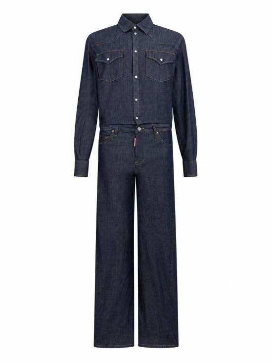 26FW 디스퀘어드2 수트 S75FP0184S30341 470 NAVY BLUE