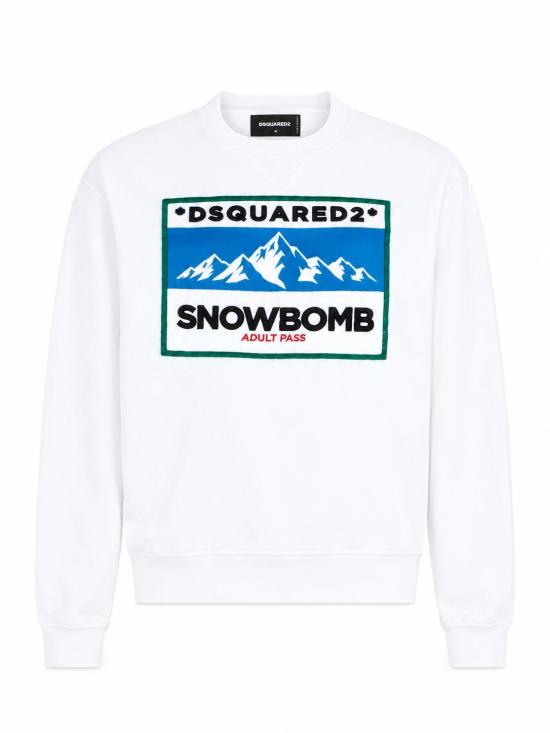 26FW 디스퀘어드2 탑 S72GU0536D25029 100 WHITE
