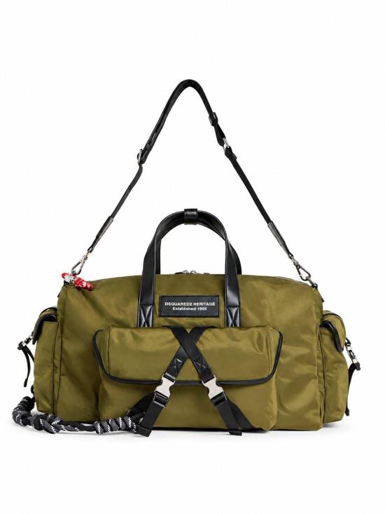 26FW 디스퀘어드2 더플백 DFM008011709054 M682 MILITARY BLACK