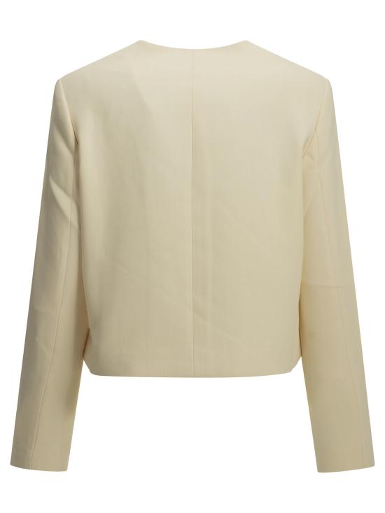 26FW 알마다 라벨 자켓 3002CREAM White - ALMADA LABEL