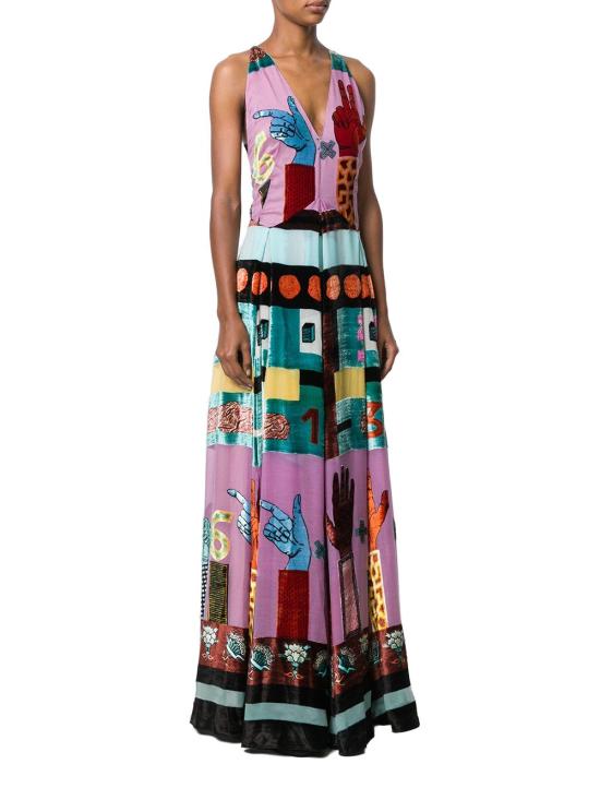  발렌티노 가라바니 원피스 019f433c 484c 7000 914f ce30942348d7 PINK - VALENTINO GARAVANI