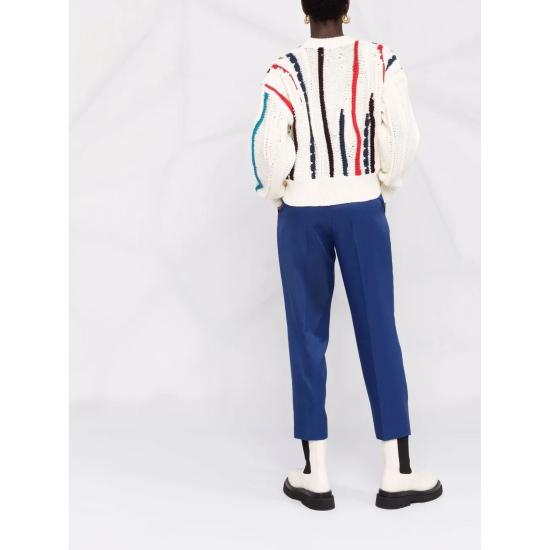  살바토레 페라가모 팬츠 019ee070 9d95 7459 84ea 241fd937fe91 BLUE - SALVATORE FERRAGAMO