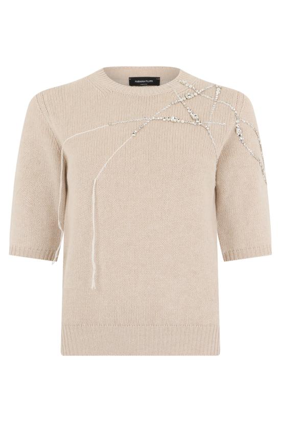 26FW 파비아나 필리피 스웨터 MAD216F490 BEIGE