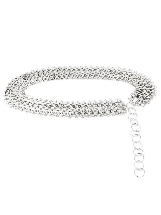  파코라반 벨트 23PAA0132MET001 SILVER