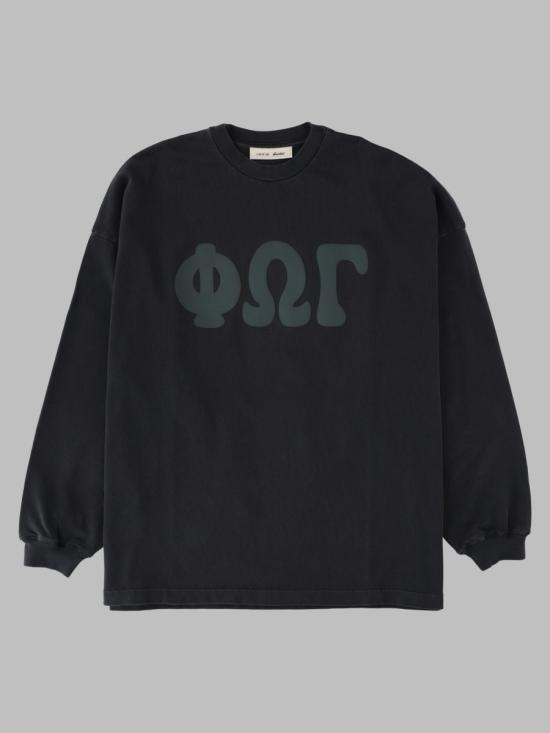 26SS 피어오브갓 탑 RW00275 WASHEDIRONGREY CHARCOAL