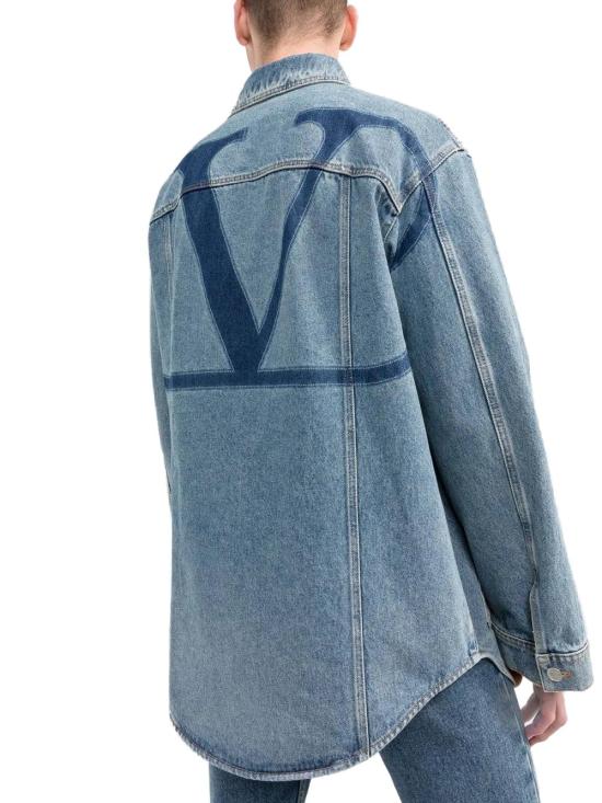  발렌티노 가라바니 셔츠 019f433c 4376 7f6d 9963 b347421dd697 BLUE - VALENTINO GARAVANI