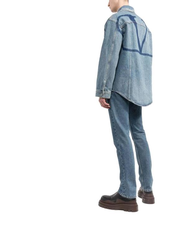 발렌티노 가라바니 셔츠 019f433c 4376 7f6d 9963 b347421dd697 BLUE - VALENTINO GARAVANI