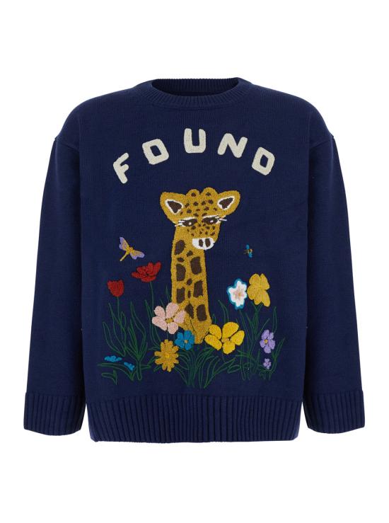 26FW 파운드 스웨터 FOFW26SW02674 NAVY