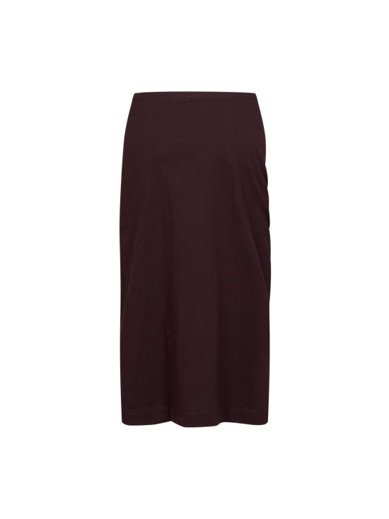 26FW 드리스 반 노튼 스커트 0111194603358 BURGUNDY - DRIES VAN NOTEN