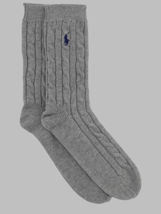 26FW 폴로 랄프로렌 양말 455955244 004ANDOVERHEATHER GRAY