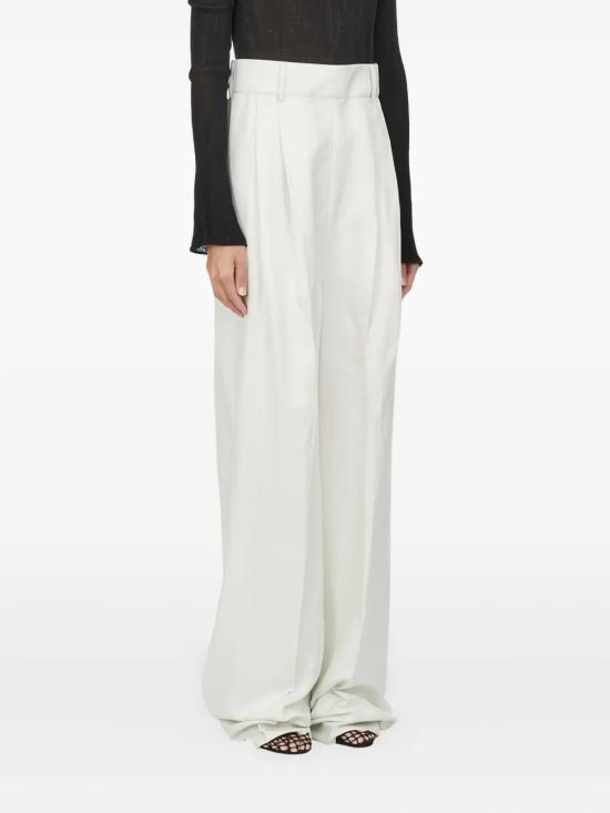  살바토레 페라가모 팬츠 019ee070 9d88 7909 9b6f 88de615671bc WHITE - SALVATORE FERRAGAMO