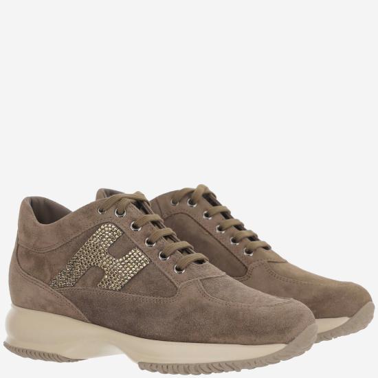 26FW 호간 스니커즈 HXW00N02011 TAUPE - HOGAN