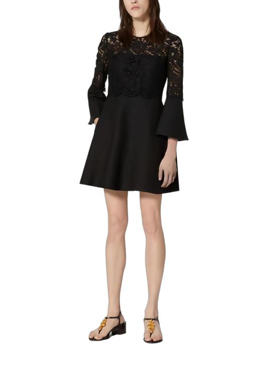  발렌티노 가라바니 원피스 019eef99 d649 74a8 9cf9 e0b3c1d7468a BLACK - VALENTINO GARAVANI