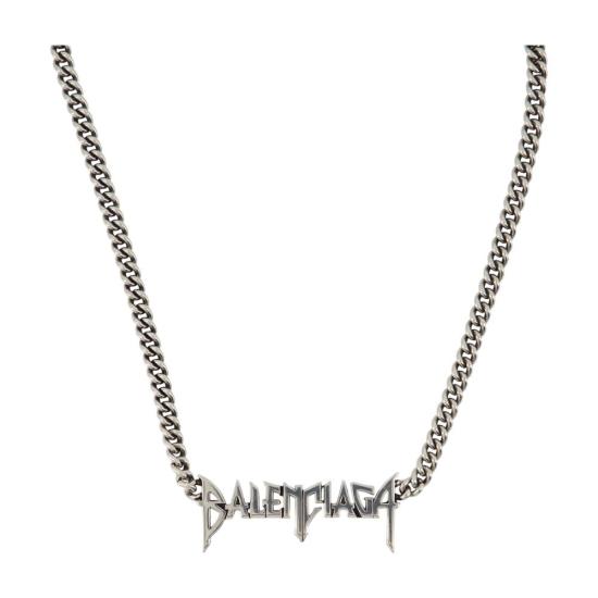 26FW 발렌시아가 목걸이/팬던트 CIA024337 SILVER