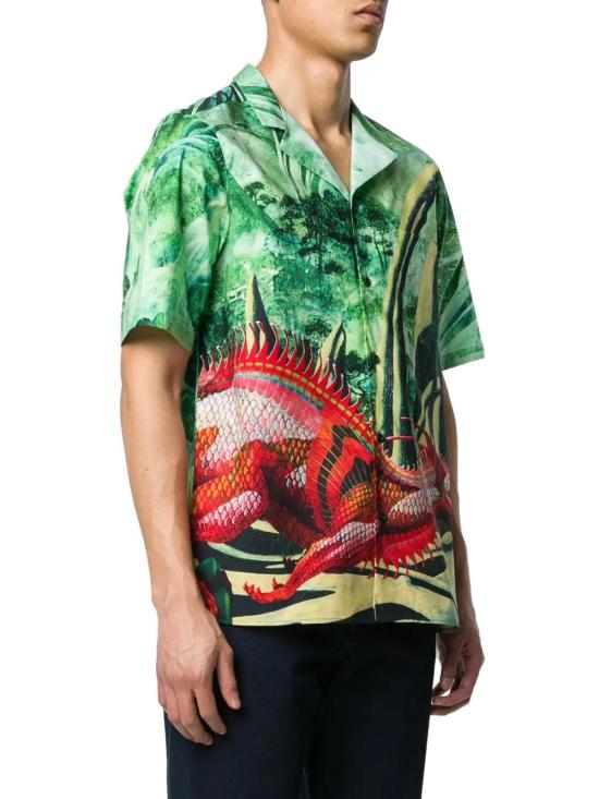  발렌티노 가라바니 셔츠 019f433c ef61 7992 b79f 55b3bcbae5b0 GREEN - VALENTINO GARAVANI