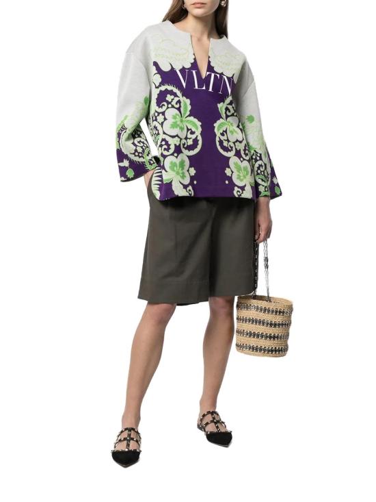  발렌티노 가라바니 긴팔 티셔츠 019f433c e49c 73d8 80fe 527e0077bf93 PURPLE - VALENTINO GARAVANI