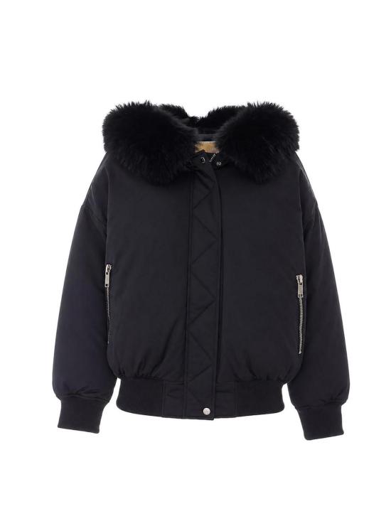 26FW 마이클 코어스 봄버 자켓 MF620MSHRR001 BLACK