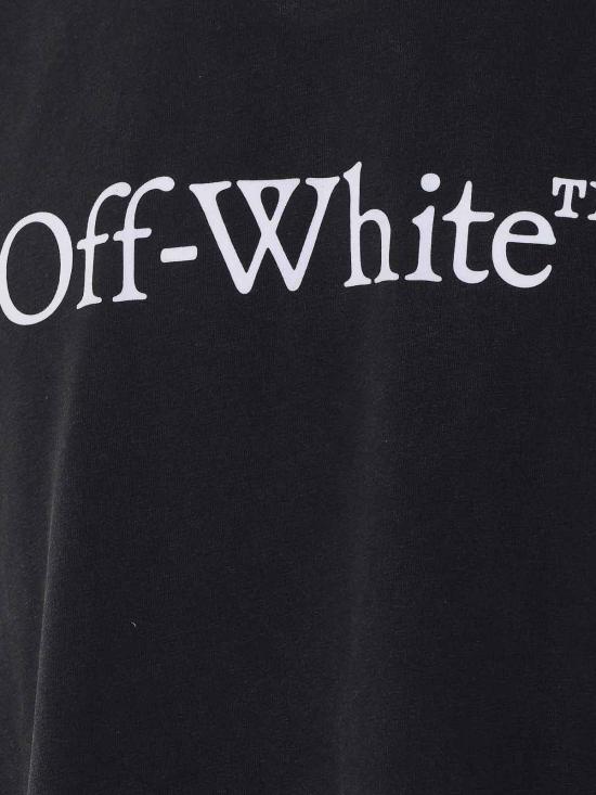 26FW 오프화이트 반팔 티셔츠 OMAA120F26JER01D100 BLACK - OFF WHITE