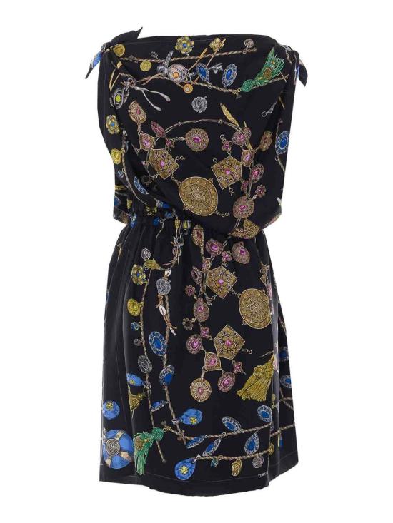 26FW 베르사체 원피스 10258711A186735BF10 BLACK - VERSACE