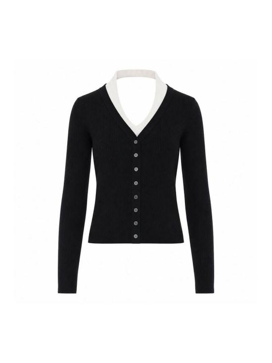26SS 엘레 가디건 0008NERO BLACK