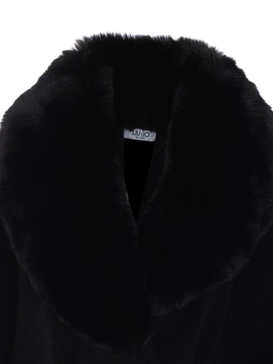 26FW 리우조 케이프 2F6045T030022222 BLACK - LIU JO