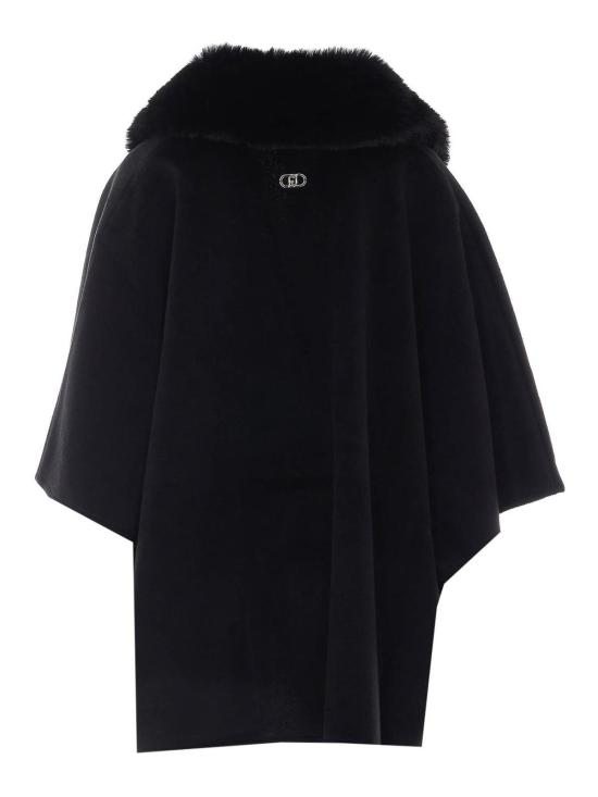26FW 리우조 케이프 2F6045T030022222 BLACK - LIU JO