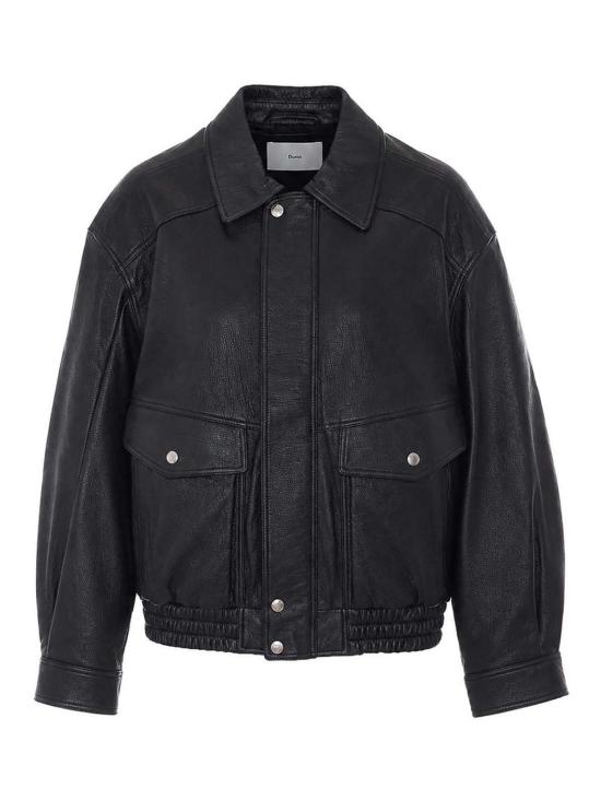 26FW 던스트 가죽 자켓 UDJU6C104BK BLACK