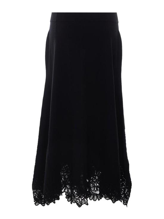 26FW 짐머만 미디 스커트 9419SF261BLK BLACK - ZIMMERMANN