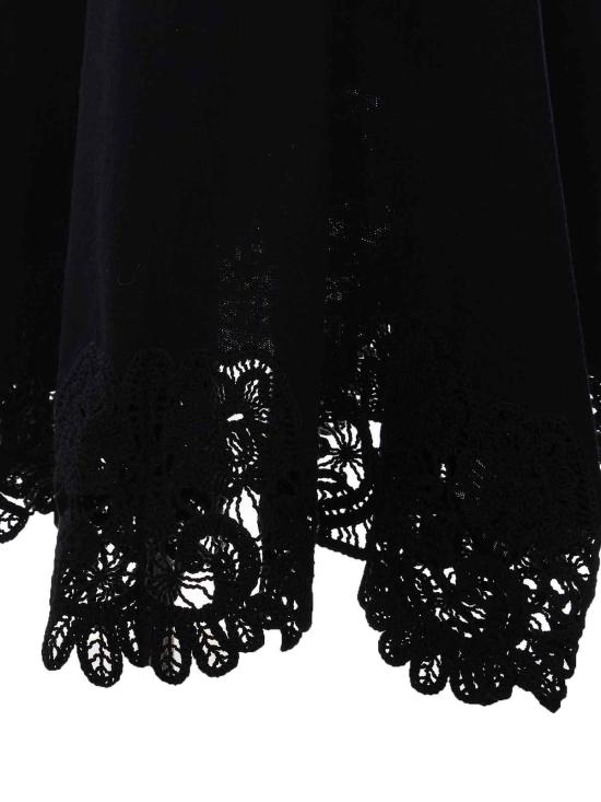 26FW 짐머만 미디 스커트 9419SF261BLK BLACK - ZIMMERMANN