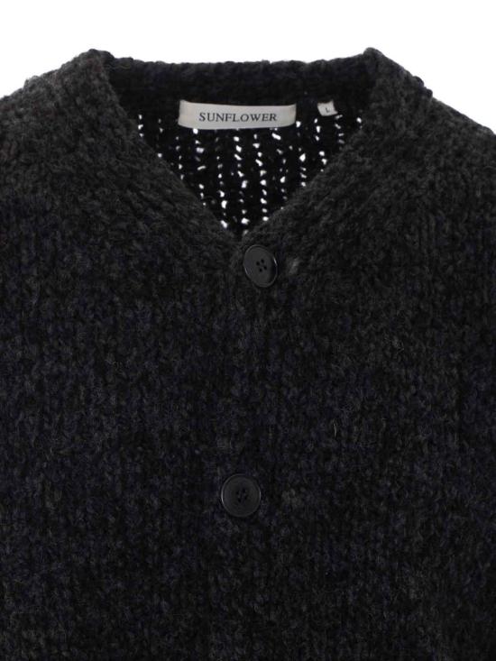 26FW 선플라워 가디건 3092998 BLACK - SUNFLOWER
