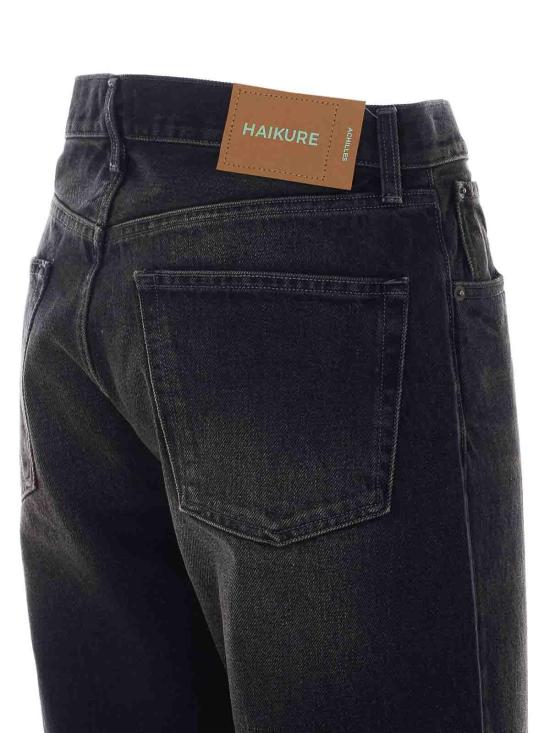 26FW 하이쿠레 스트레이트 팬츠 HEM03268DF119L0938 BLACK - HAIKURE