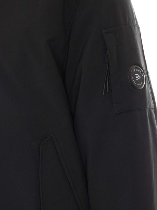 26FW 씨피 컴퍼니 쉘-R 패딩 후드 파카 21CMOW003A006097A999 BLACK - C.P. COMPANY