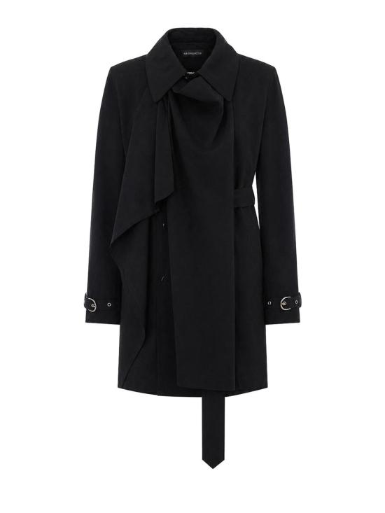 26FW 앤 드뮐미스터 트렌치 코트 14263FA709099 BLACK