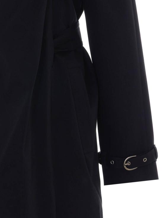 26FW 앤 드뮐미스터 트렌치 코트 14263FA709099 BLACK - ANN DEMEULEMEESTER