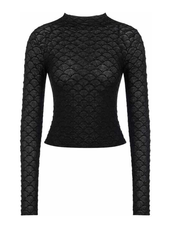 26FW 랑방 터틀넥 PO0005K12310 BLACK